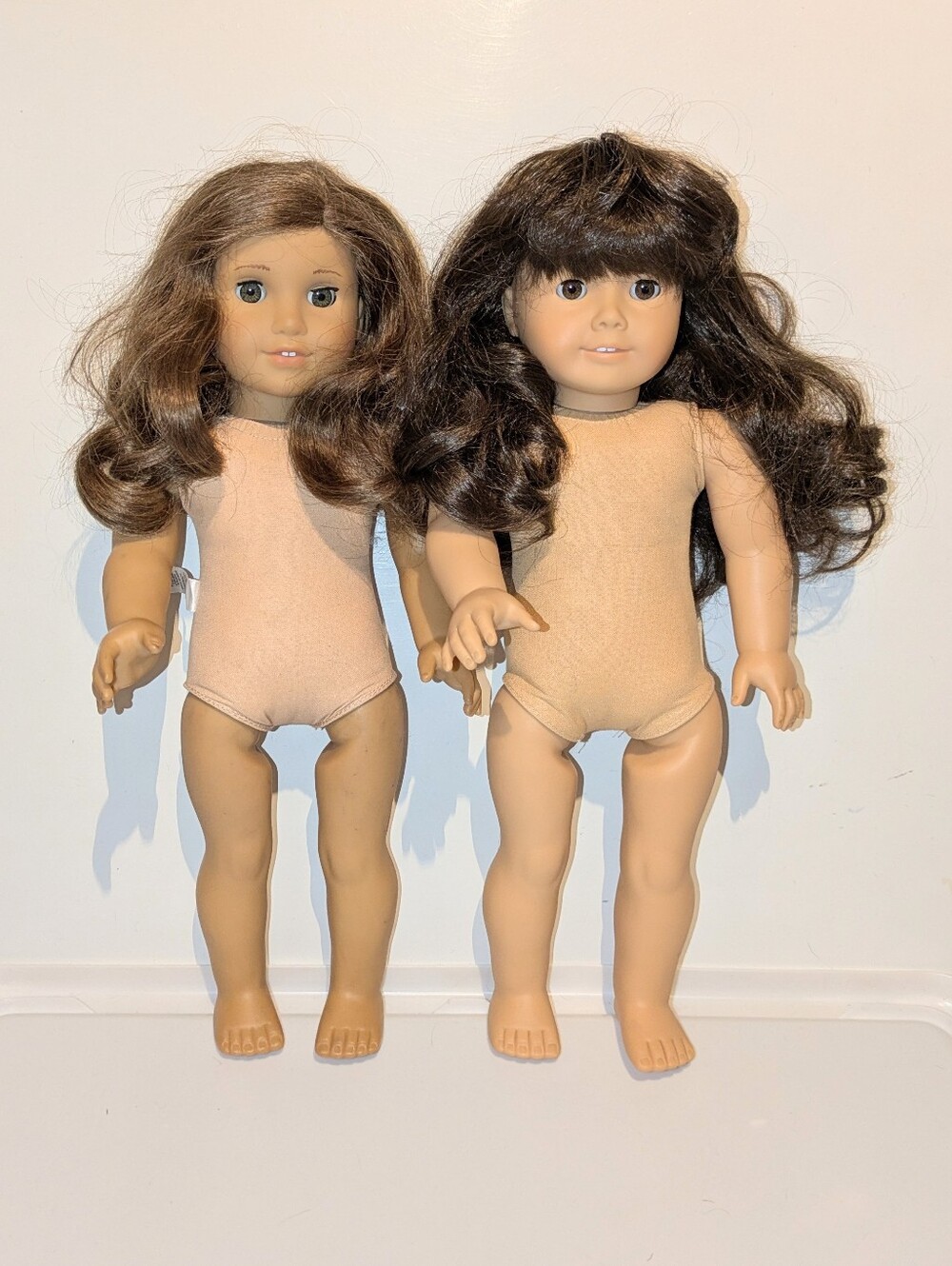 American Girl Pleasant Company Dolls x Two, Rebecca & Samantha